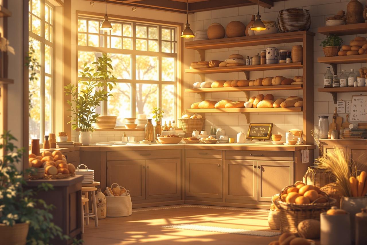 红果漫改作品 - 猫咪的面包坊