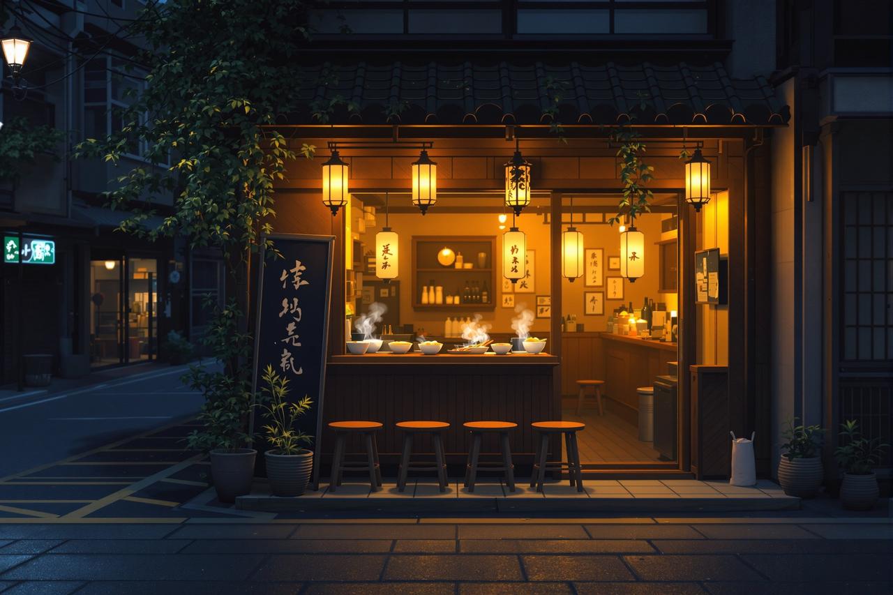 红果漫改作品 - 深夜小食堂